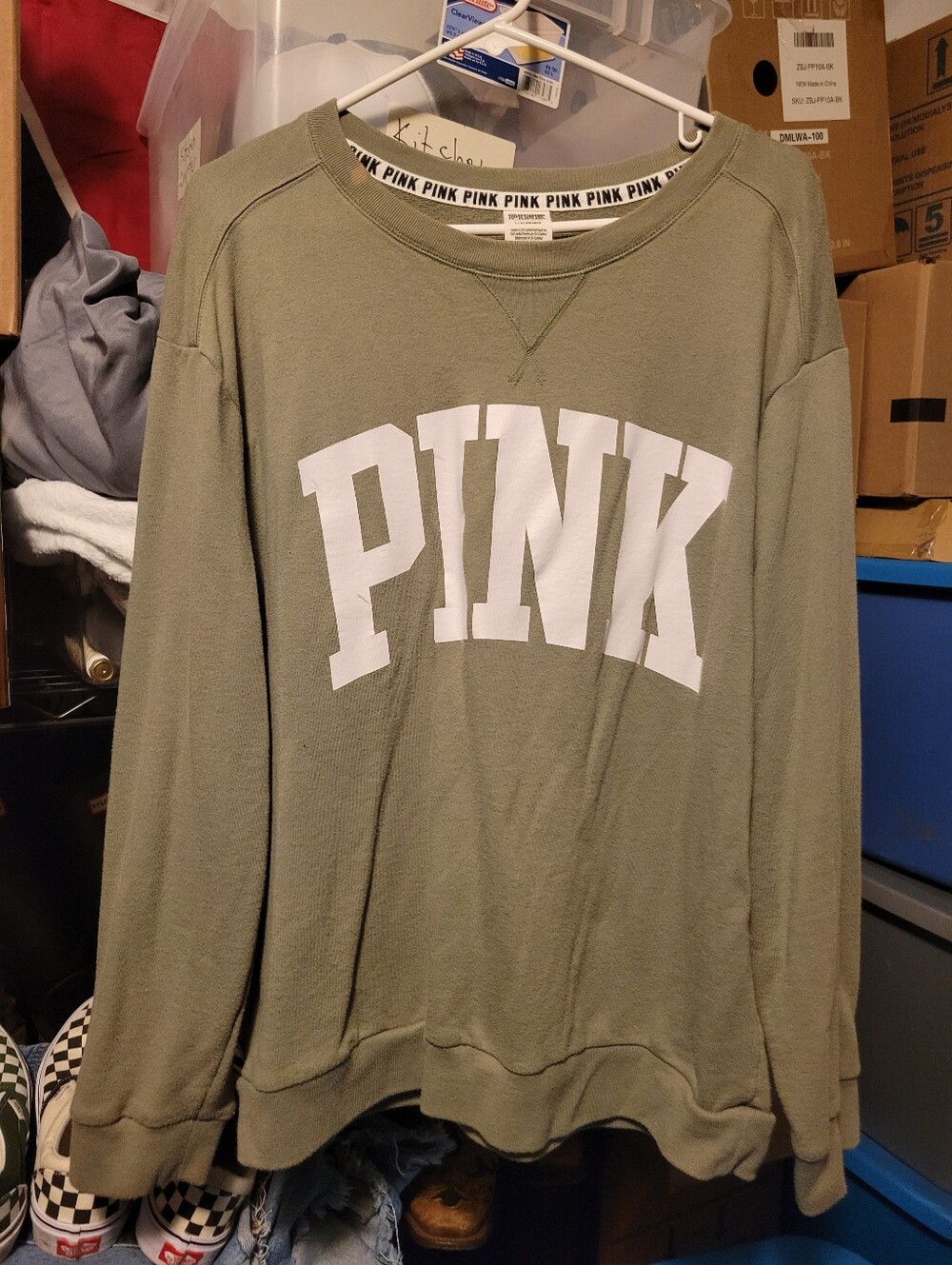 PINK crewneck